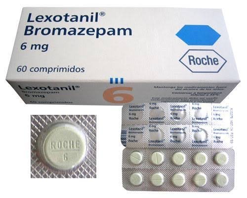 Bromazepam (Lexotanil) for sale online - order Bromazepam UK